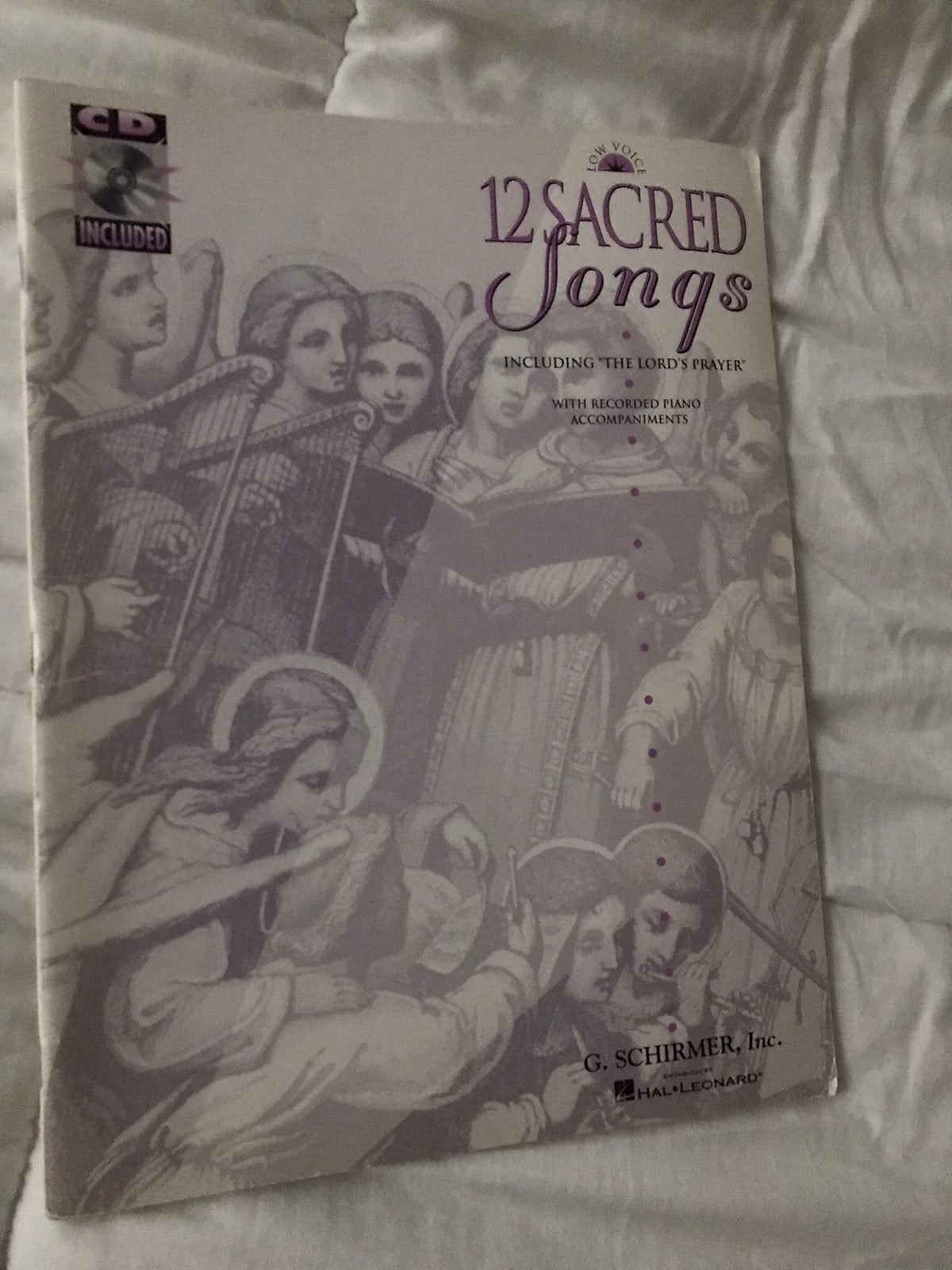 Hal Leonard 12 sacred songs, Ophalen of Verzenden, Zo goed als nieuw
