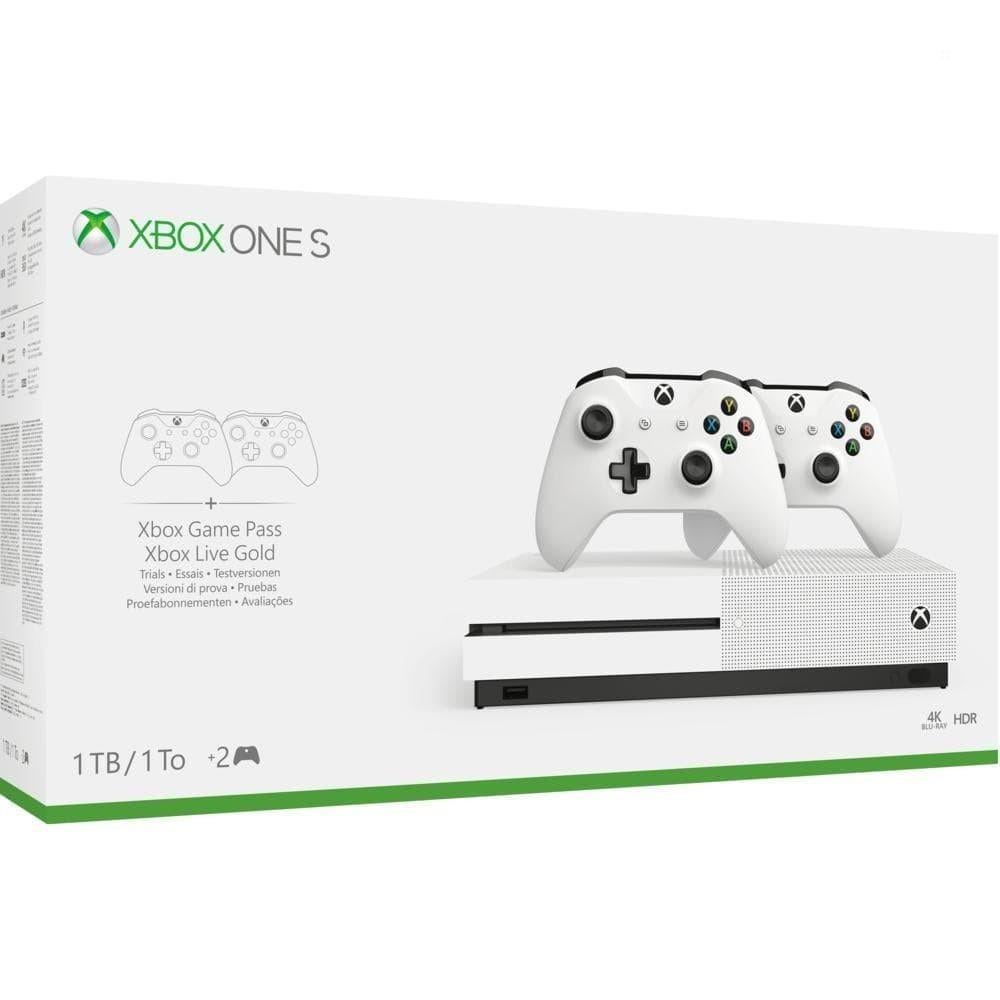 Zo goed als nieuw Xbox One S 1 Tb met 2 controllers, Ophalen, Met 2 controllers, Xbox One S, Zo goed als nieuw