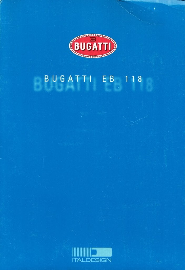 Persmap Bugatti EB 118 (1998), Verzenden, Gelezen, Overige merken