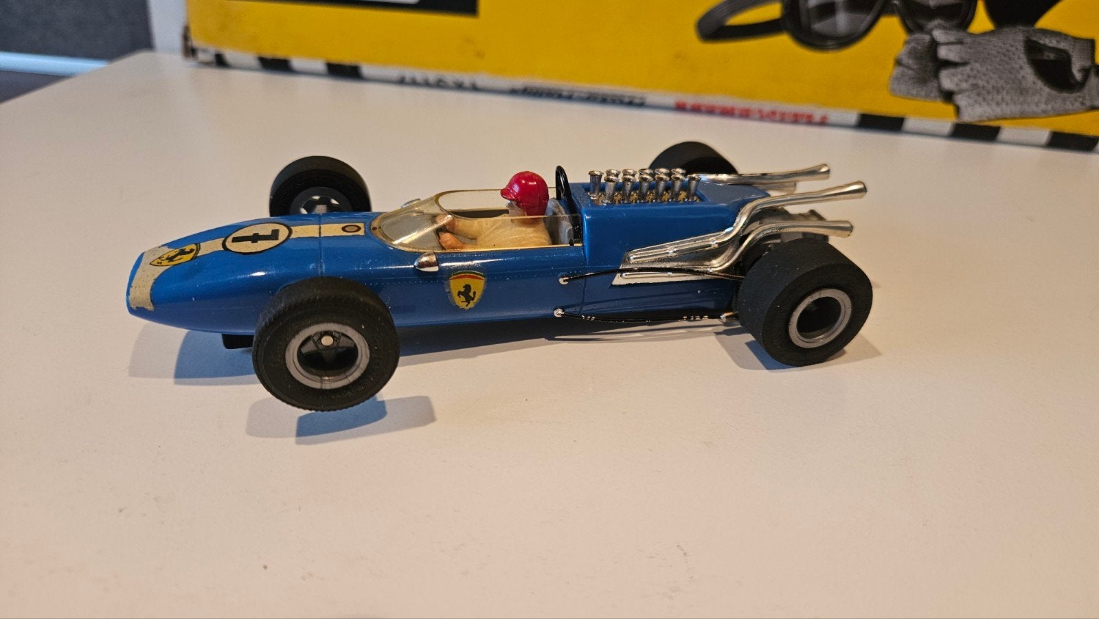 Fleishmann Ferrari slotcar 1/32, Racebaan, Fleischmann, Ophalen of Verzenden, Zo goed als nieuw