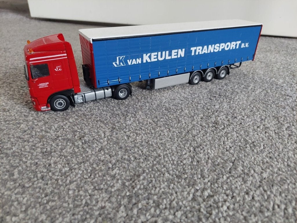Tekno DAF en oplegger, Ophalen of Verzenden, Gebruikt, Bus of Vrachtwagen, Tekno