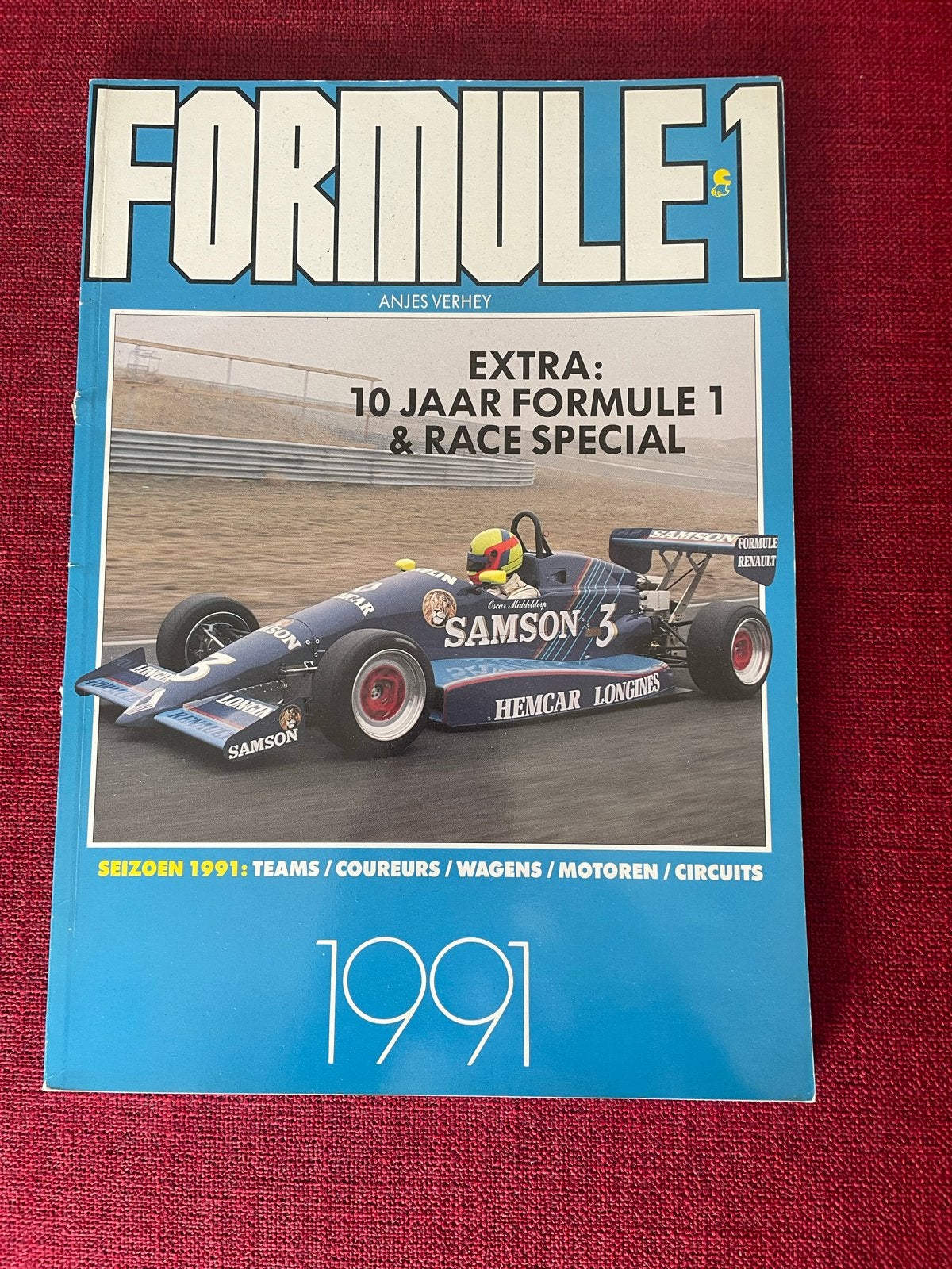 Formule 1 1991 Jaarboek - Anjes Verhey, Ophalen of Verzenden, Zo goed als nieuw, Ferrari