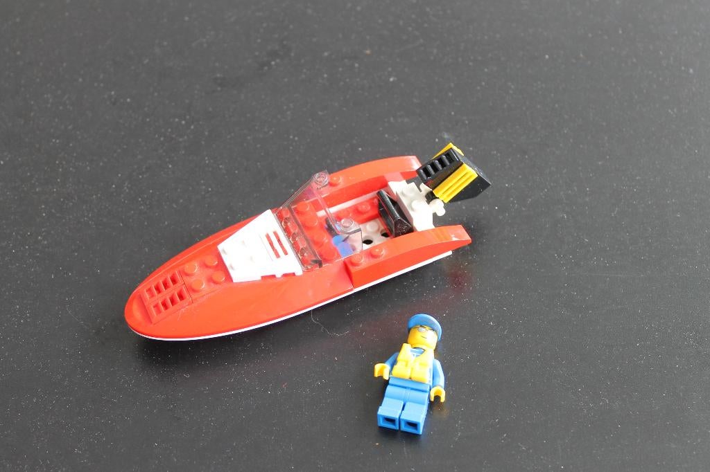 lego city speedboot 4641, City, Lego, Ophalen of Verzenden, Complete set