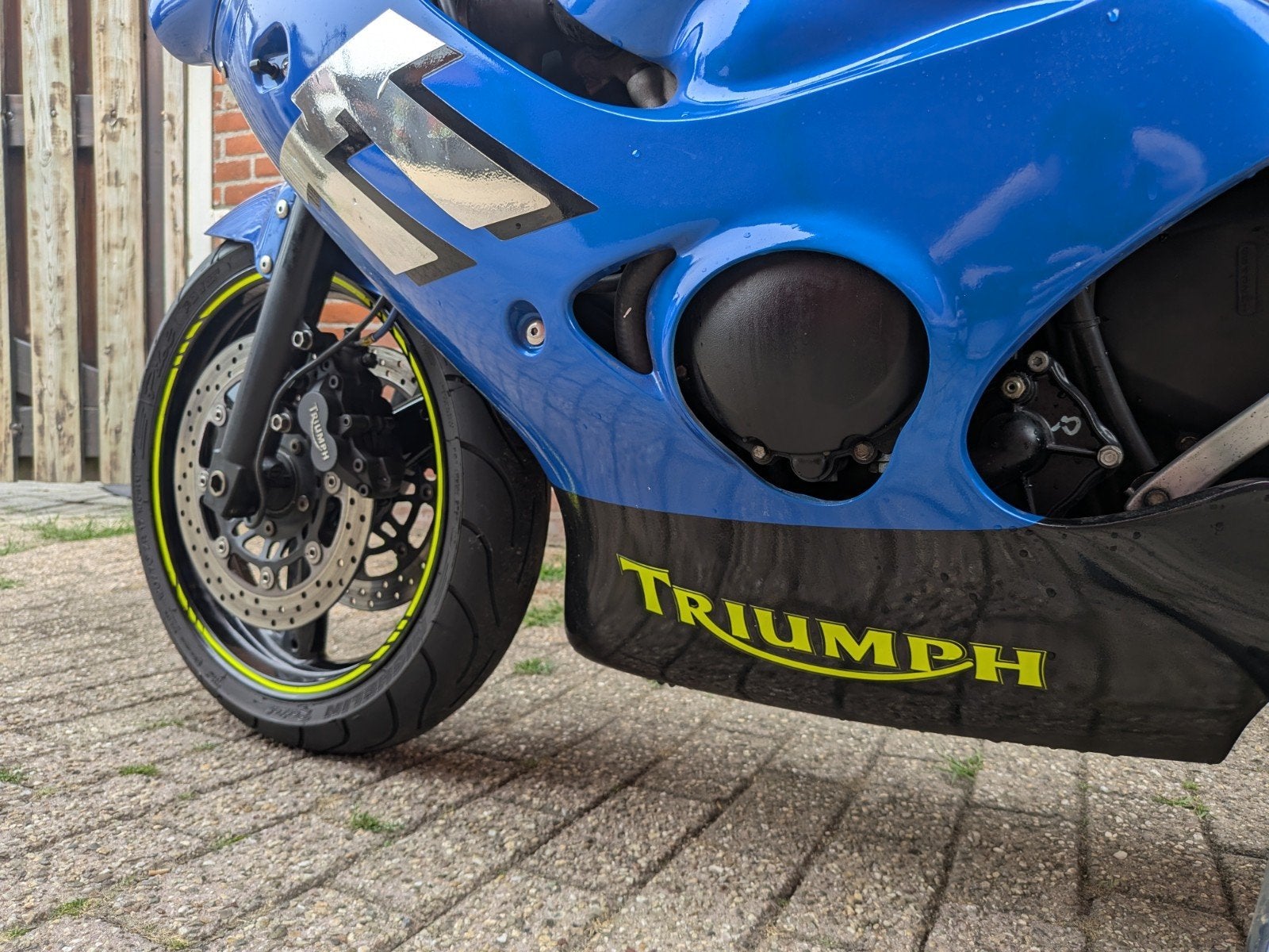 Mooie Triumph TT600 BJ2002 (zelfde specs als Honda CBR600F), Motoren, Sportuitlaat, 4 cilinders, Motorrijbewijs A, Gebruikt