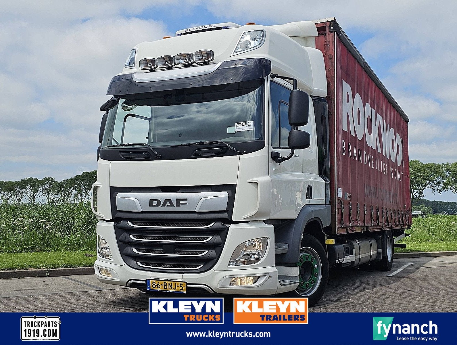 DAF CF 450 lzv, Auto's, Vrachtwagens, Automaat, Euro 6, Wit, Bedrijf