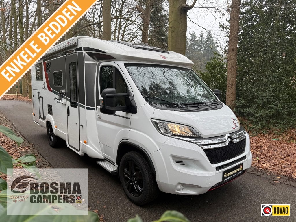 Bürstner Nexxo Time T 690 G 30 Edition Enkele Bedde, Caravans en Kamperen, Campers, Ringverwarming, Airbags, 6 tot 7 meter, Bedrijf