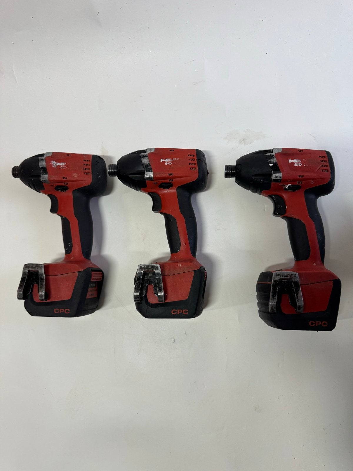 Hilti SID 14-A Accu Slagmoersleutel (3 stuks), Gebruikt, Variabele snelheid, Overige typen, Ophalen of Verzenden