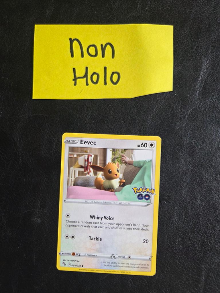 Eevee 054/078 pokemon go, Ophalen of Verzenden, Zo goed als nieuw
