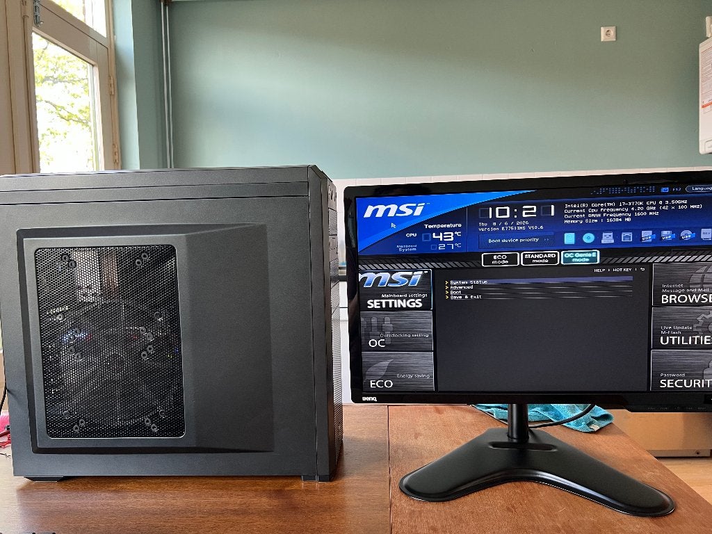 Complete Gaming PC Setup + Monitor, Gebruikt, Zelf gebouwde pc, Gaming, HDD
