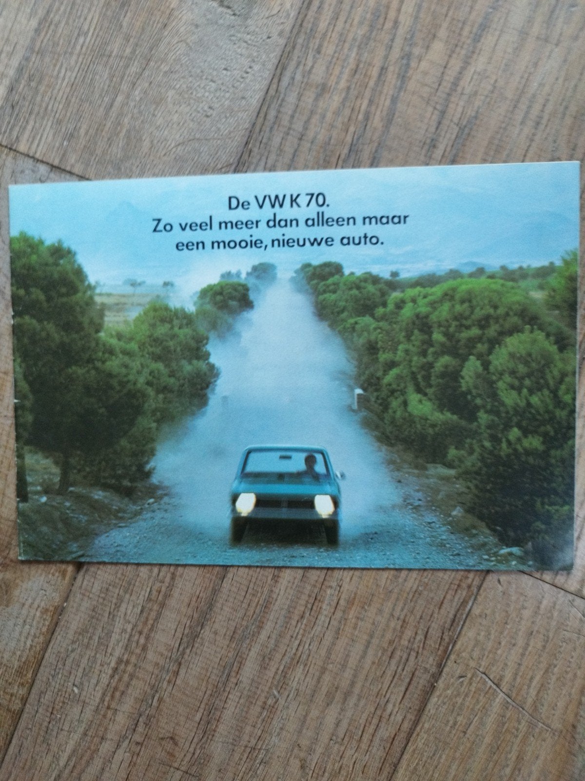 VW K70 brochure uit 1971 - Nederlands, 12 pagina's, Boeken, Volkswagen, Ophalen of Verzenden, Zo goed als nieuw, Volkswagen