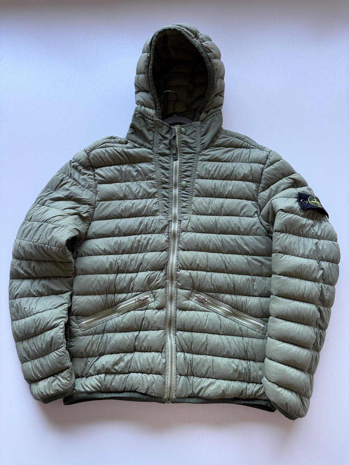 Stone Island Down Jacket - Zo goed als nieuw, Ophalen of Verzenden, Zo goed als nieuw, Overige maten, Groen