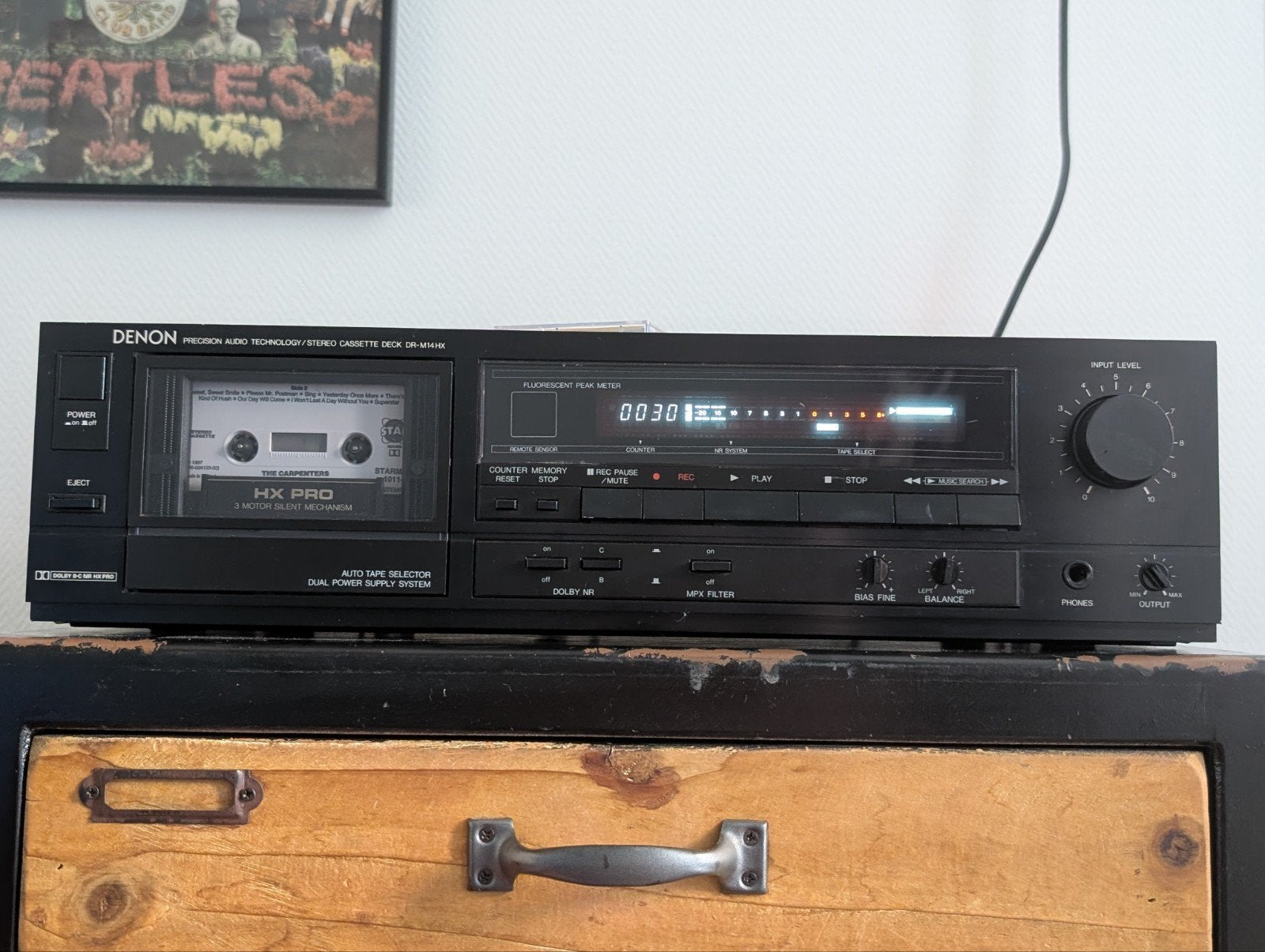 Denon DR-M14HX Cassettedeck - Uitstekende Staat, Denon, Ophalen of Verzenden, Niet gespecificeerd op het apparaat, algemeen bekend als Japan