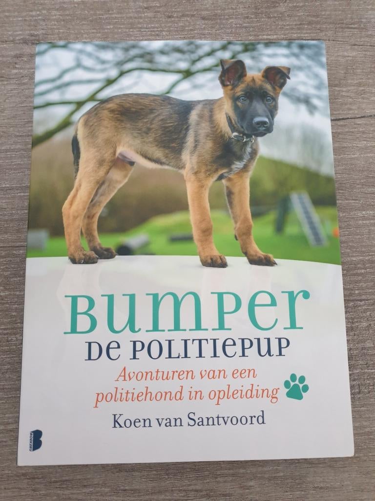 Bumper de Politiepup: Avonturen van een politiehond, Boeken, Ophalen of Verzenden, Gelezen, Koen van Santvoord
