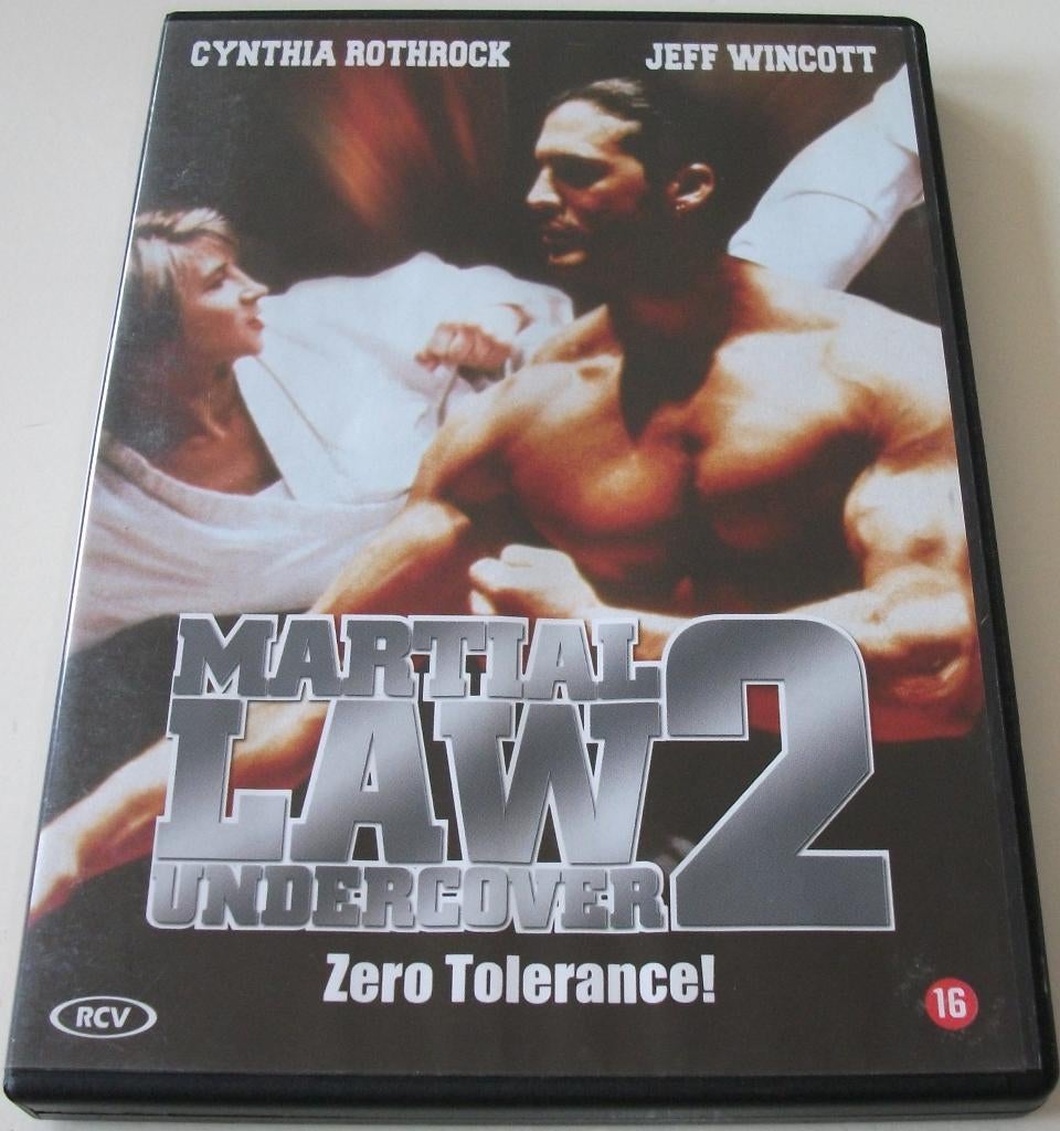 Dvd *** MARTIAL LAW 2: UNDERCOVER *** Zero Tolerance!, Vanaf 16 jaar, Ophalen of Verzenden, Zo goed als nieuw, Actie
