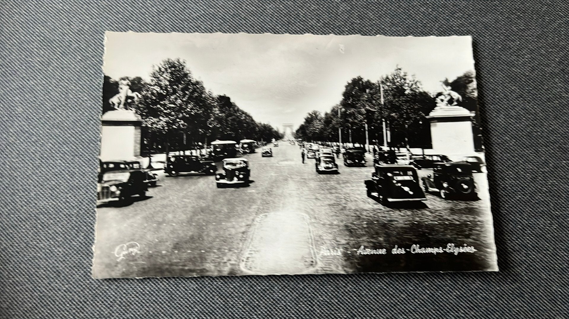 Citroën Traction Avant ea merken Parijs, Verzamelen, Ophalen of Verzenden, 1940 tot 1960, Ongelopen, Voertuig