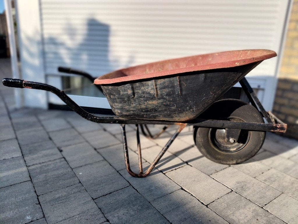 matador kruiwagen, Ophalen, Gebruikt, Eenwielig