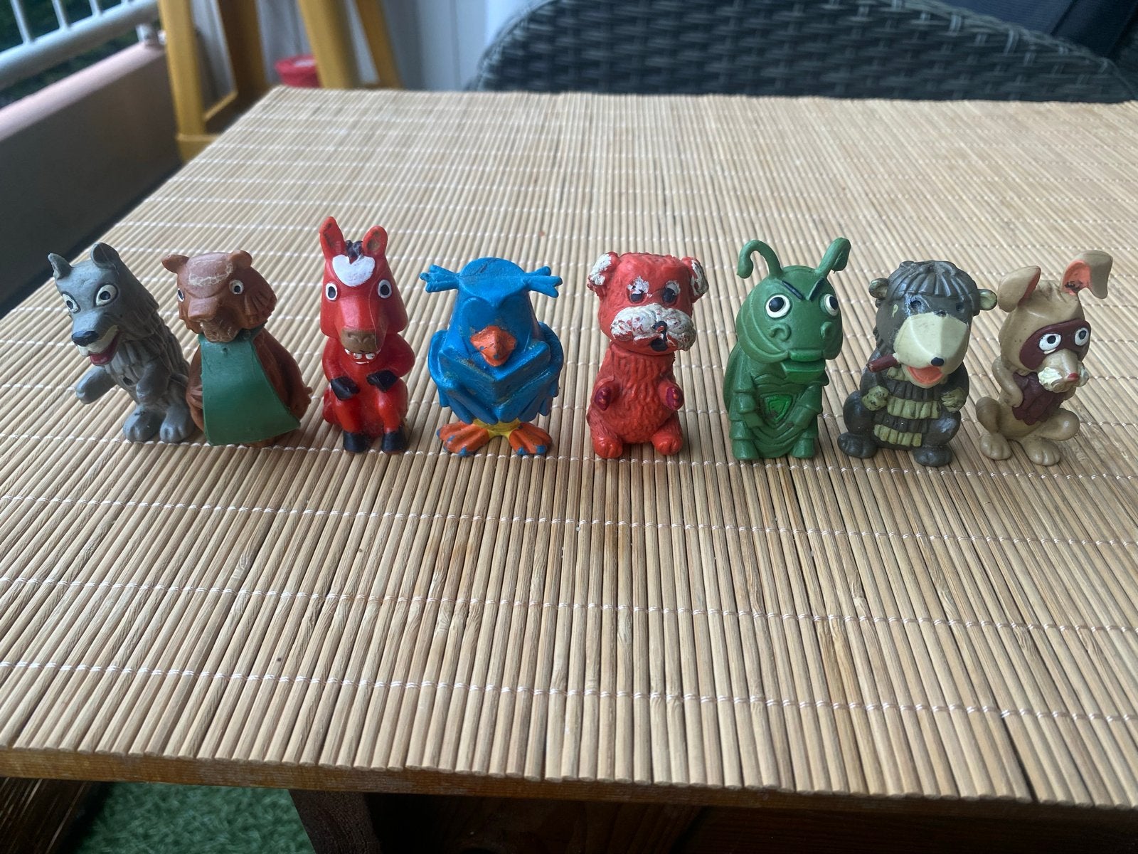 Set van 8 fabeltjeskrant figuren 1968, Kinderen en Baby's, Ophalen of Verzenden, Gebruikt