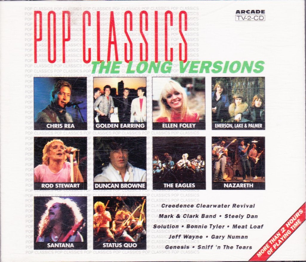 2CD Diverse Artiesten - Pop Classics - The Long Versions 1, Ophalen of Verzenden, Zo goed als nieuw