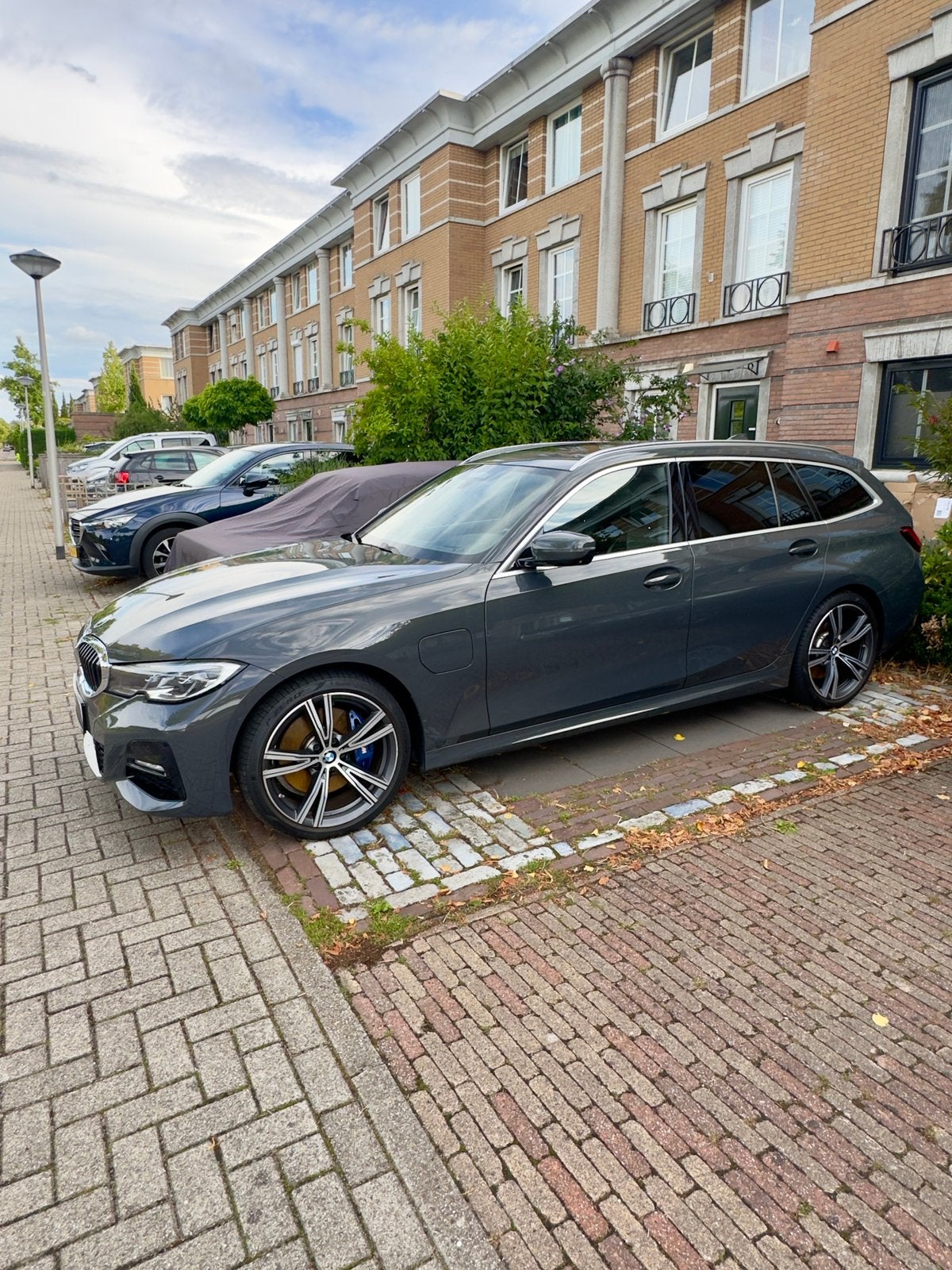 Origineel BMW 19 inch udividueel M velgen breedset!, 19 inch, Gebruikt, 255 mm, Banden en Velgen