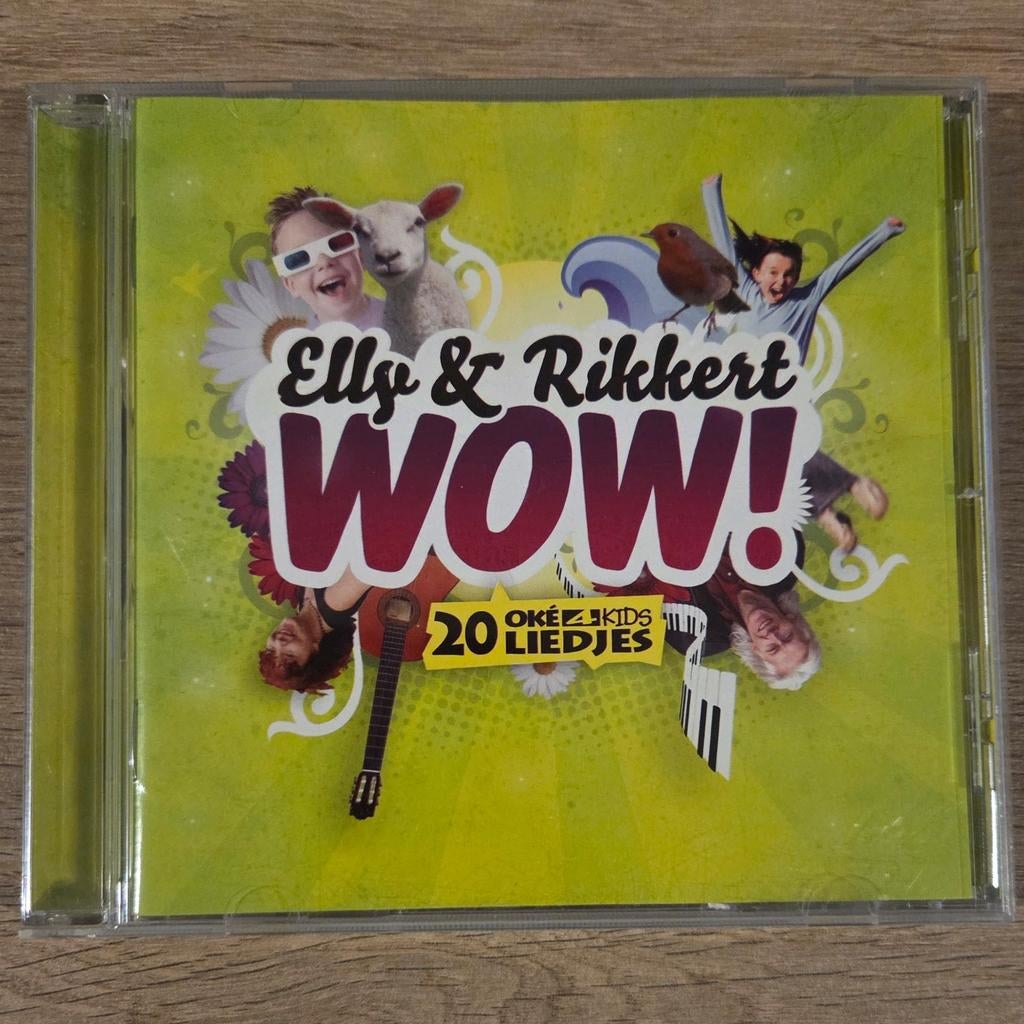 Elly & Rikkert WOW! 20 Oke Liedjes 4 Kids CD, Cd's en Dvd's, Cd's | Kinderen en Jeugd, Ophalen of Verzenden, Zo goed als nieuw