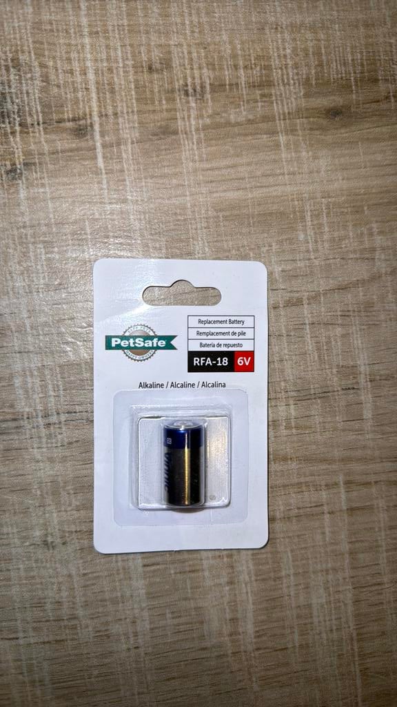 Petsafe RFA18 6V batterij nieuw, Ophalen of Verzenden, Nieuw