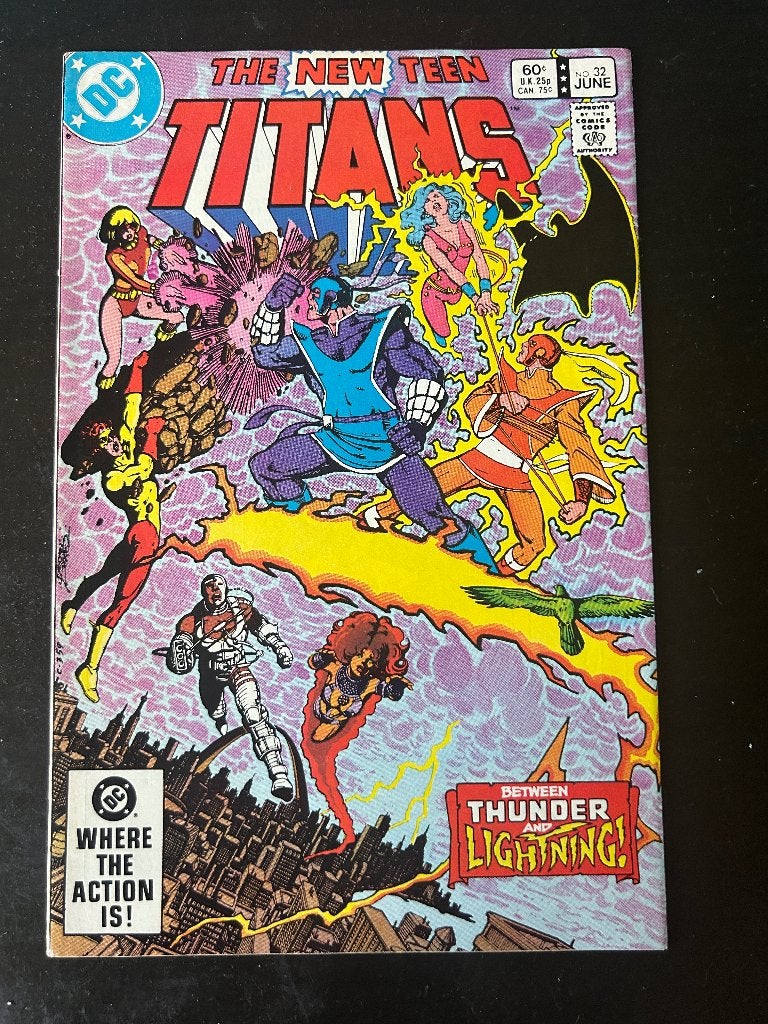 The new Teen Titans (USA) #32 DC Comics, Eén comic, Amerika, Ophalen of Verzenden, Zo goed als nieuw