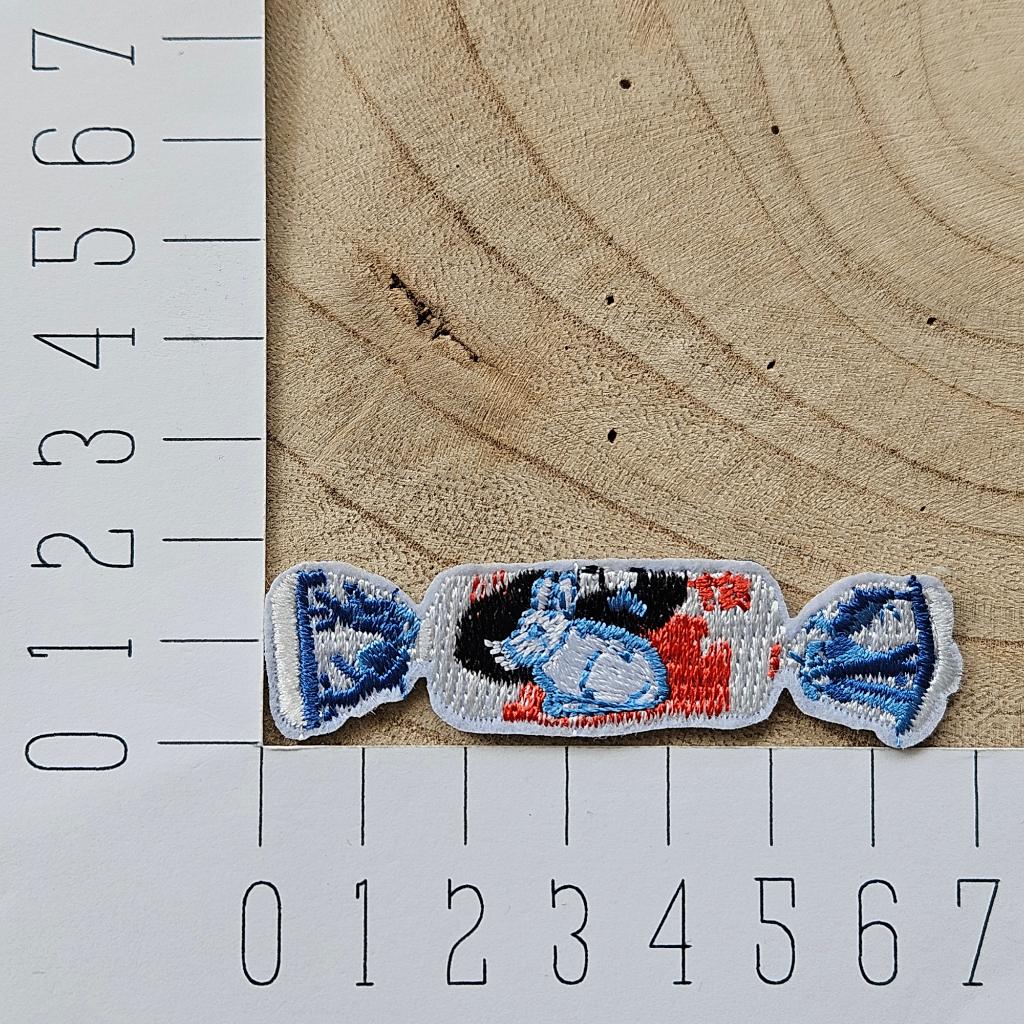 Strijk embleem applicatie Patch Snoepje, D, Nieuw, Ophalen of Verzenden, D