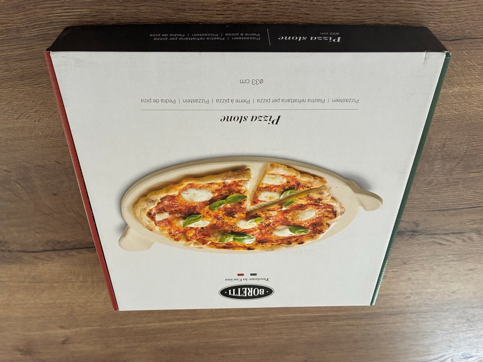 Boretti Pizzasteen & BBQ Grill Set - Nieuw, Ophalen of Verzenden, Nieuw