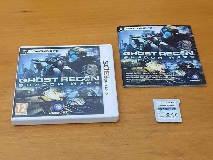 3DS | Tom Clancy's Ghost Recon Shadow Wars, Spelcomputers en Games, Games | Nintendo 2DS en 3DS, Gebruikt, Shooter, 1 speler, Ophalen of Verzenden