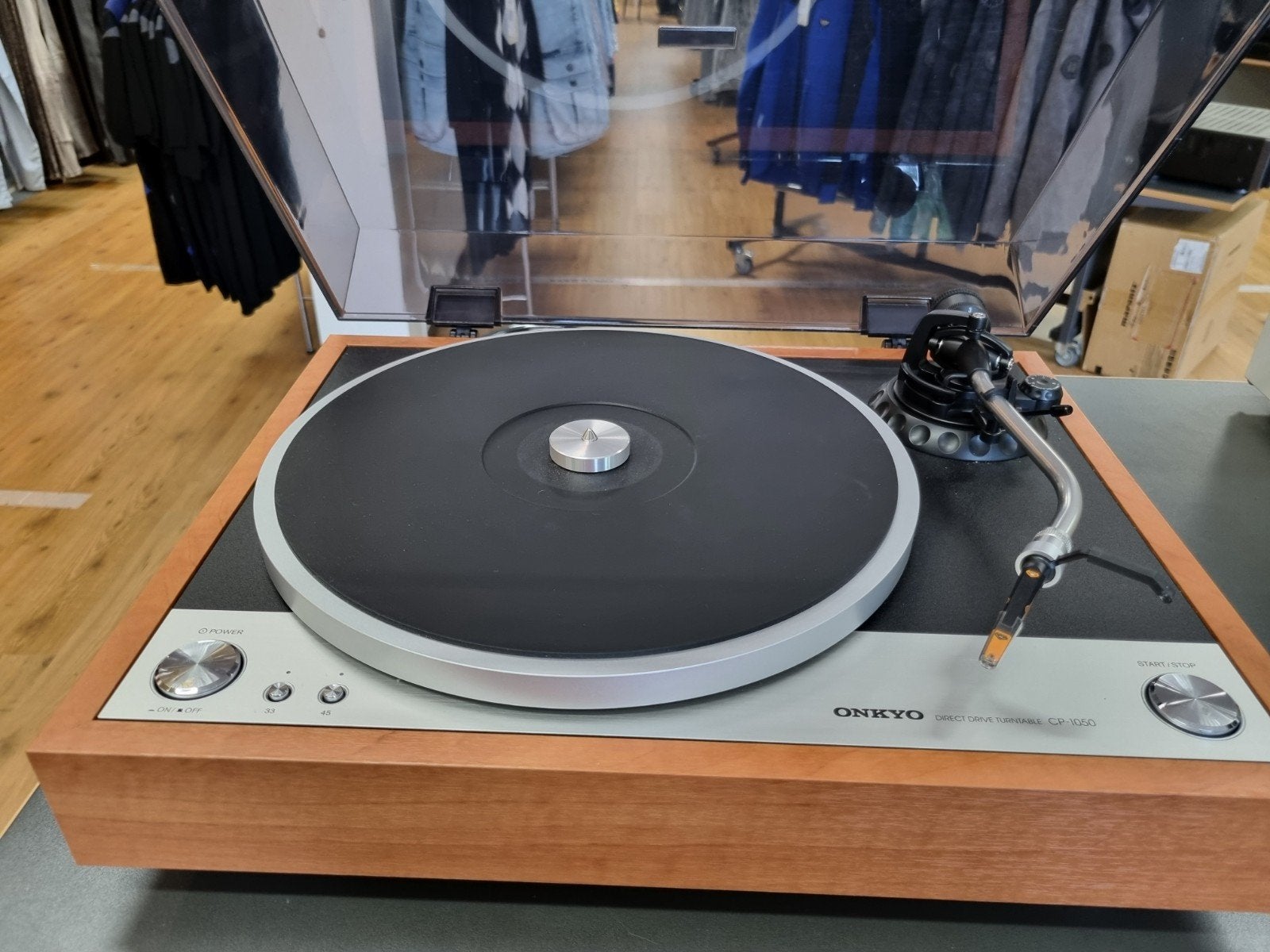 Onkyo CP-1050 Direct Drive Platenspeler, Overige merken, ///, Ophalen of Verzenden, Zo goed als nieuw