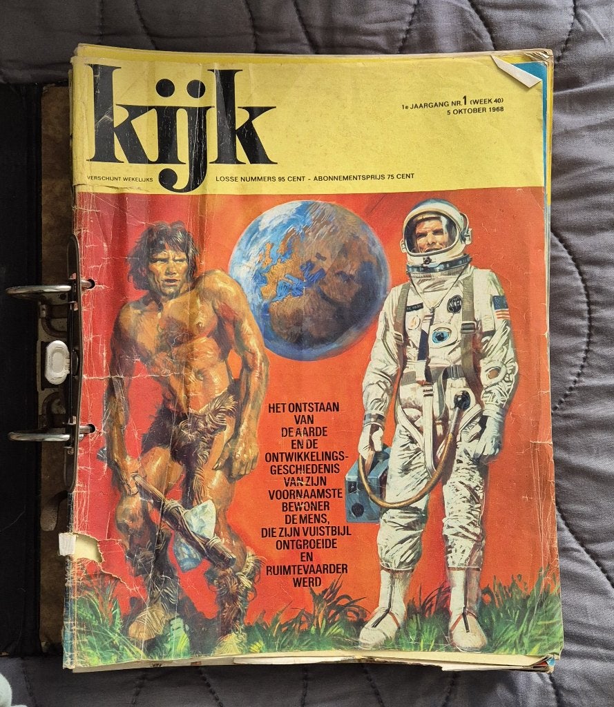 Eerste jaargang KIJK (jeugd tijdschrift), Ophalen, Gelezen, Wetenschap en Natuur