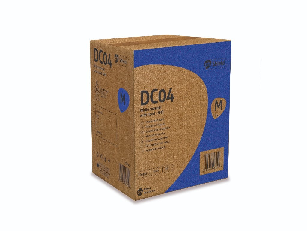 Wegwerp overall SMS type 5+6 SHIELD DC04 (omdoos 1x25 st), Verzenden, Nieuw