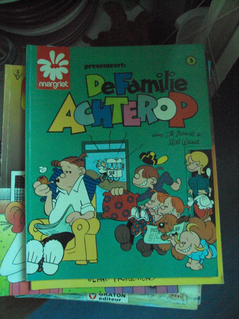De familie Achterop 3 (Z5-161), Boeken, Stripboeken, Eén stripboek, Ophalen of Verzenden, Zo goed als nieuw