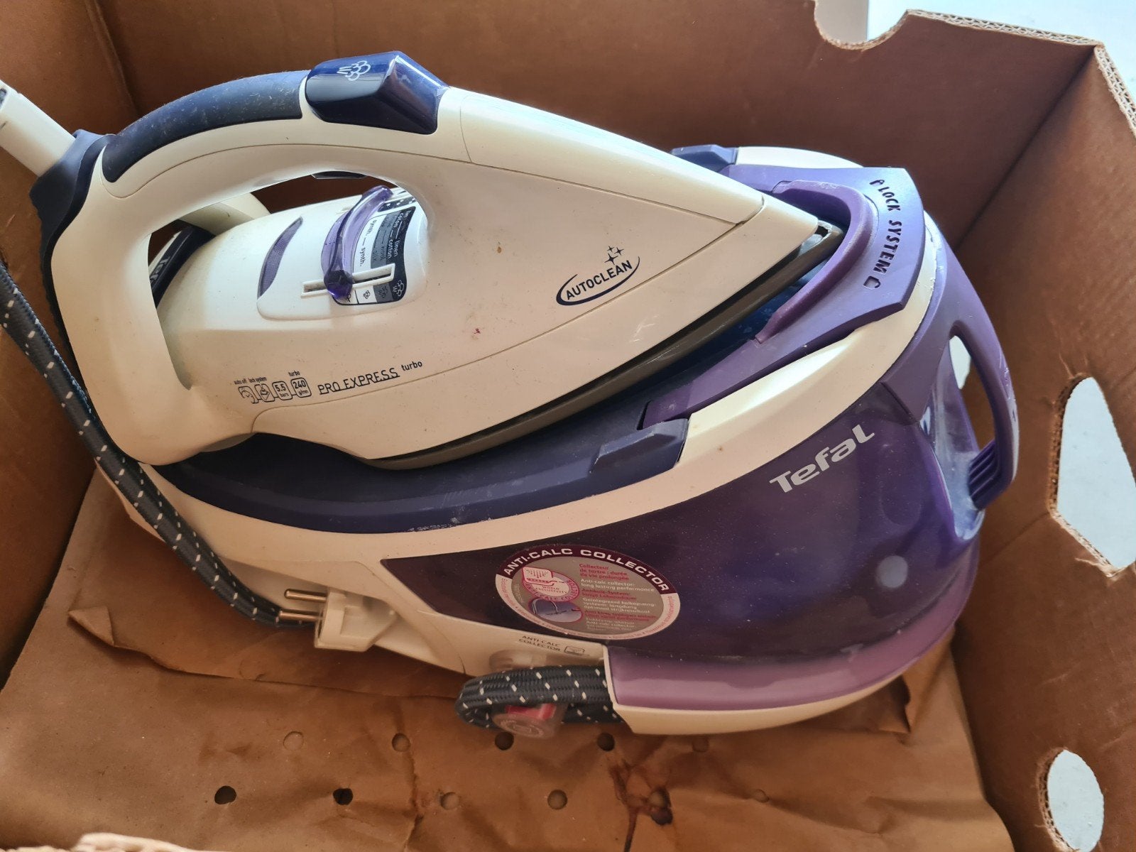 Tefal Pro Express Turbo stoomstrijkijzer - Loods opruiming, Ophalen