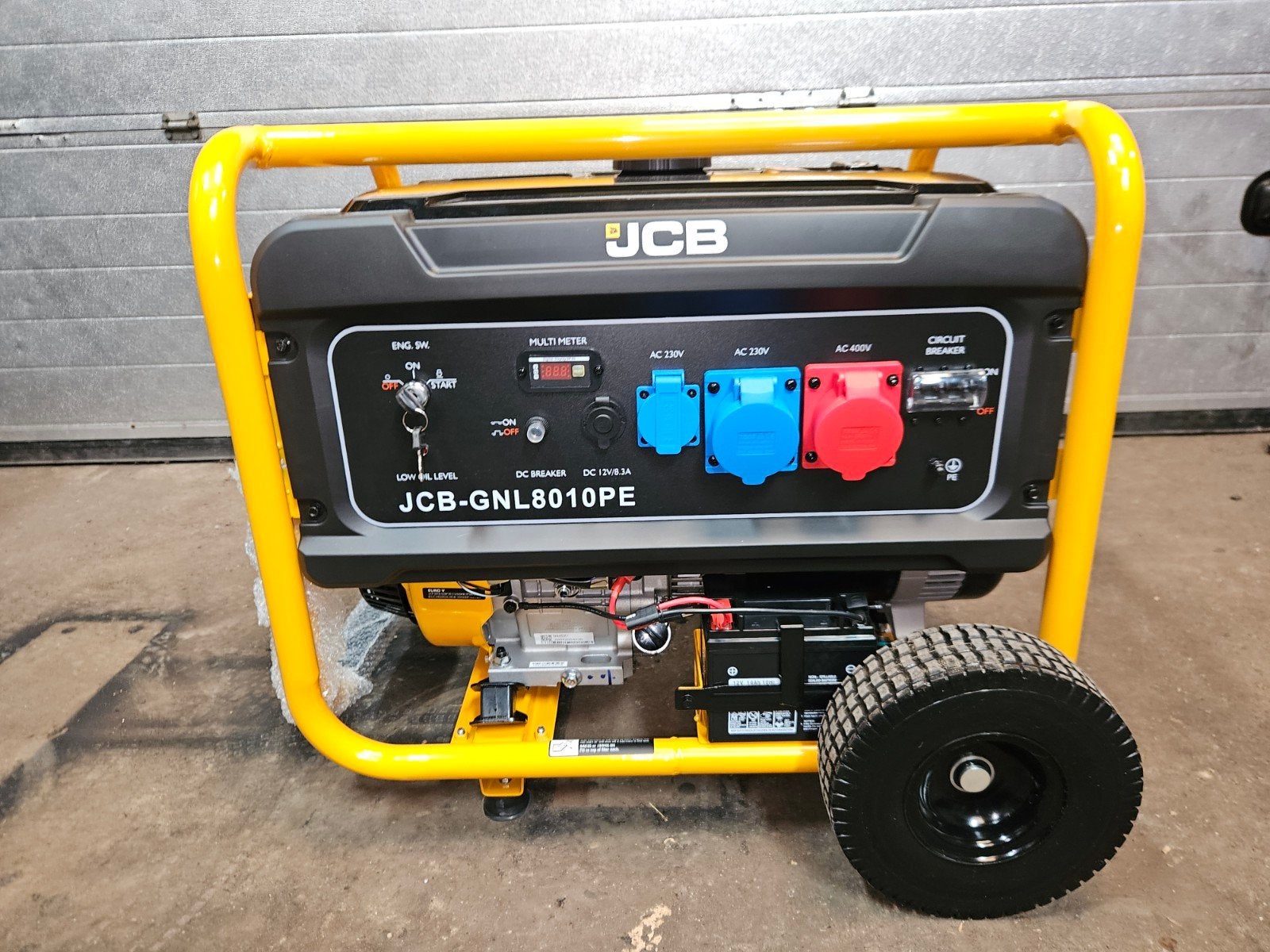 JCB GNL8010PE Benzine Aggregaat - Nieuwstaat, Ophalen, Nieuw
