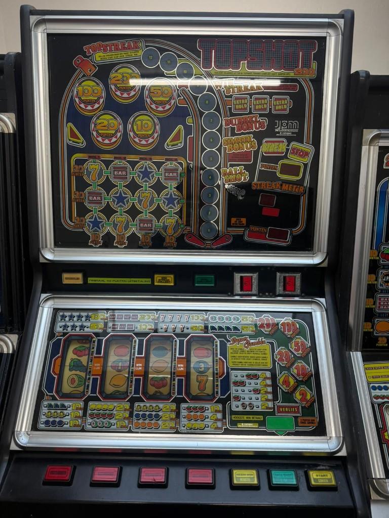 Top Shot Gokautomaat, Verzamelen, Automaten | Gokkasten en Fruitautomaten, Euro, Ophalen, Gebruikt, Met sleutels