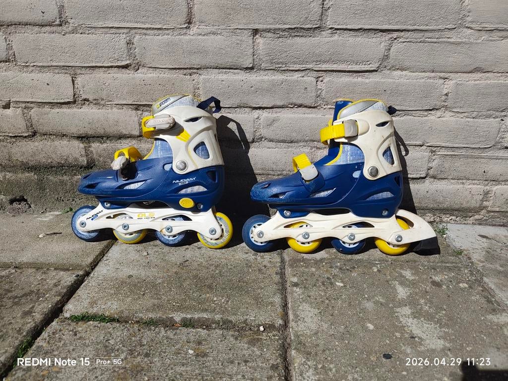 Nijdam Junior verstelbare inline skates maat 34-37, Kinderen, Inline skates 4 wielen, Ophalen, Overige merken