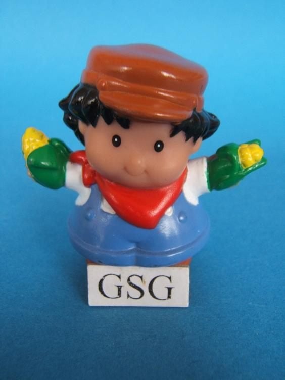 Little People poppetjes mannen, Kinderen en Baby's, Speelgoed | Fisher-Price, Ophalen, Zo goed als nieuw, Speelset