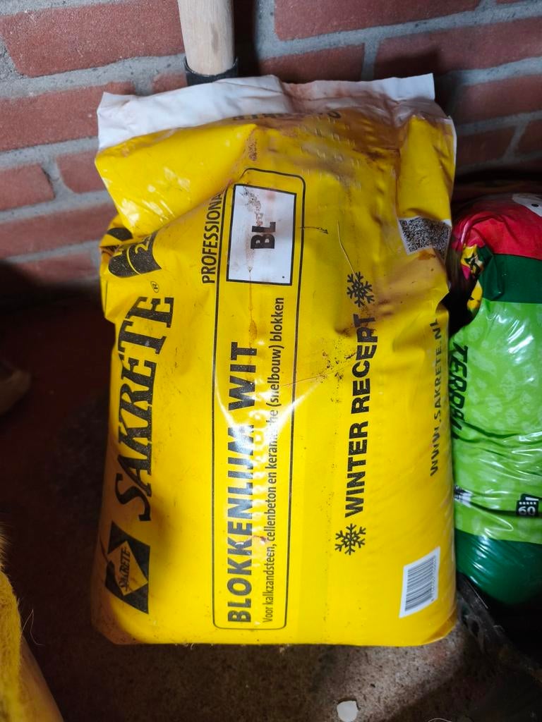 Sakrete Blokkenlijm Wit - Winter Recept, Ophalen of Verzenden, Nieuw