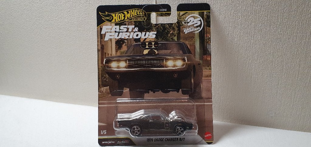 Hot Wheels Premium Fast&Furious Doms 1970 Dodge Charger R/T, Ophalen of Verzenden, Nieuw, Auto
