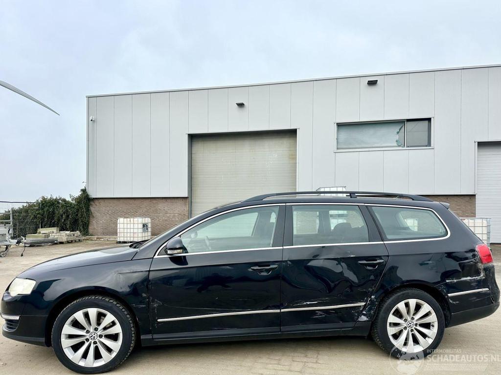 Volkswagen Passat 2.0 FSI 150pk 6-Traps automaat Comf Bus -, Auto diversen, Schadeauto's, Automaat, 1984 cc, Volkswagen, Zwart