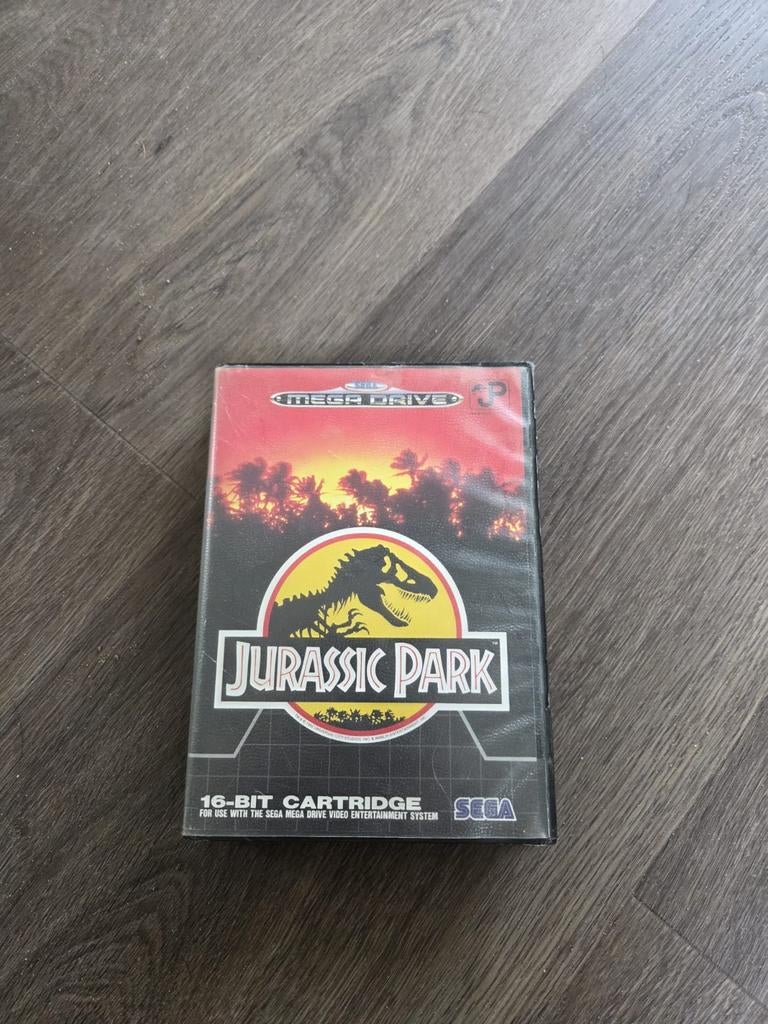 Jurassic Park - Sega Mega Drive, Spelcomputers en Games, Games | Sega, Gebruikt, 1 speler, Mega Drive, Vanaf 12 jaar