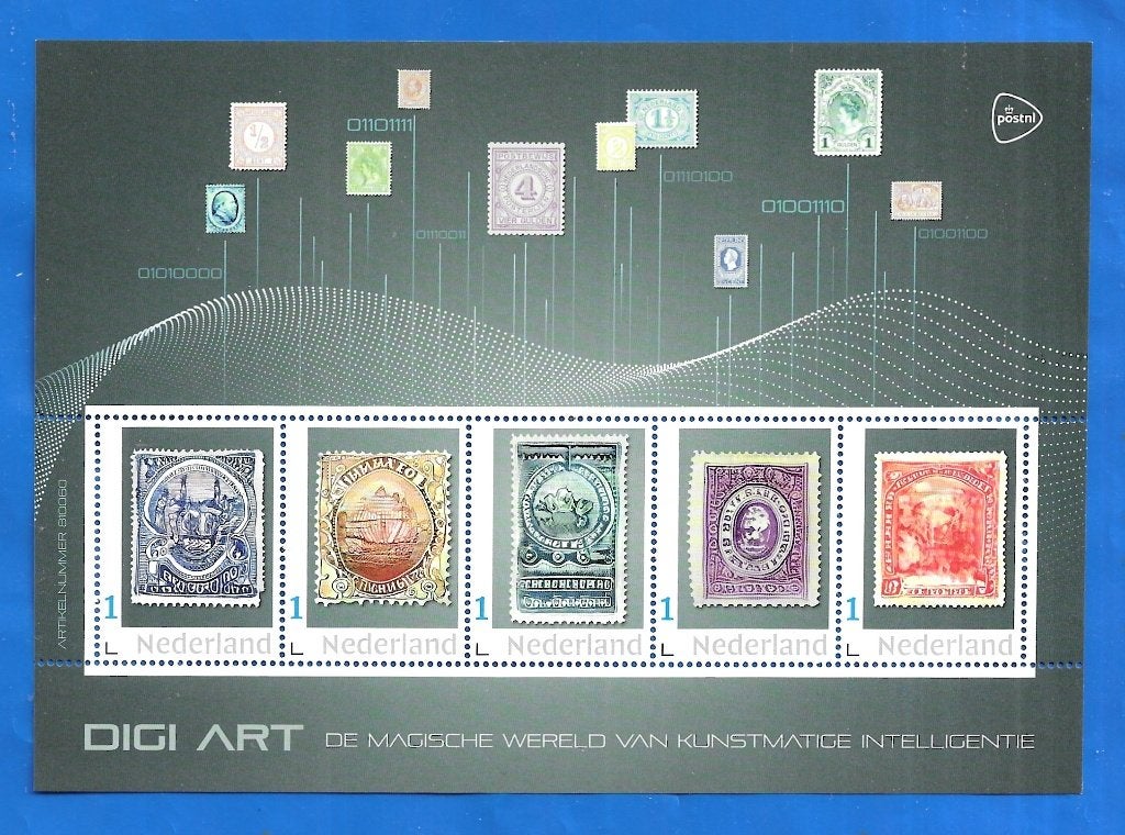 Digi Art - de magische wereld van kunstmatige intelligentie, Verzenden, Na 1940, Postfris