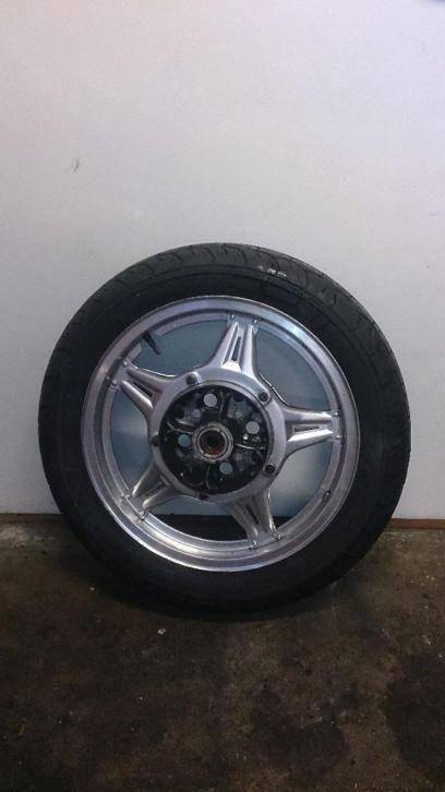Honda CB650 achterwiel CB 650 CB650Z wiel velg achtervelg, Ophalen of Verzenden, Gebruikt