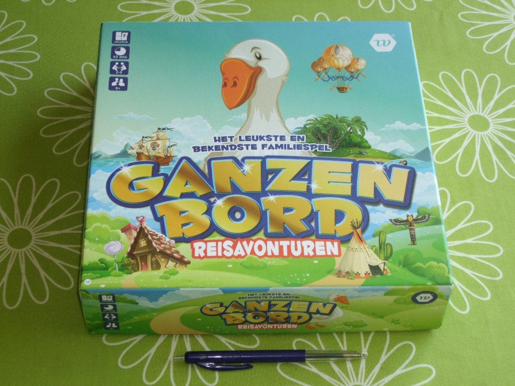 Ganzenbord Reisavonturen - het leukste familiespel, Hobby en Vrije tijd, Gezelschapsspellen | Bordspellen, Vijf spelers of meer