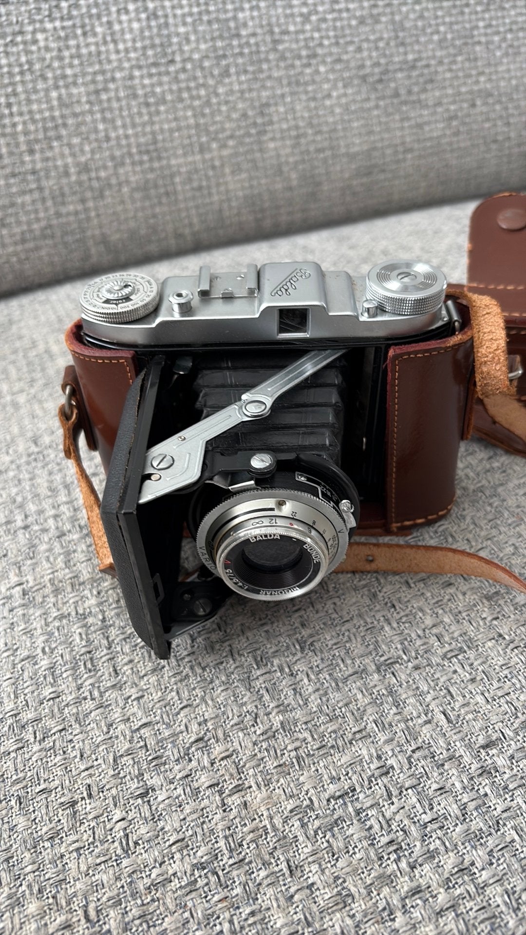 Balda camera, Audio, Tv en Foto, Fotocamera's Analoog, Ophalen, Gebruikt, Compact, Overige Merken