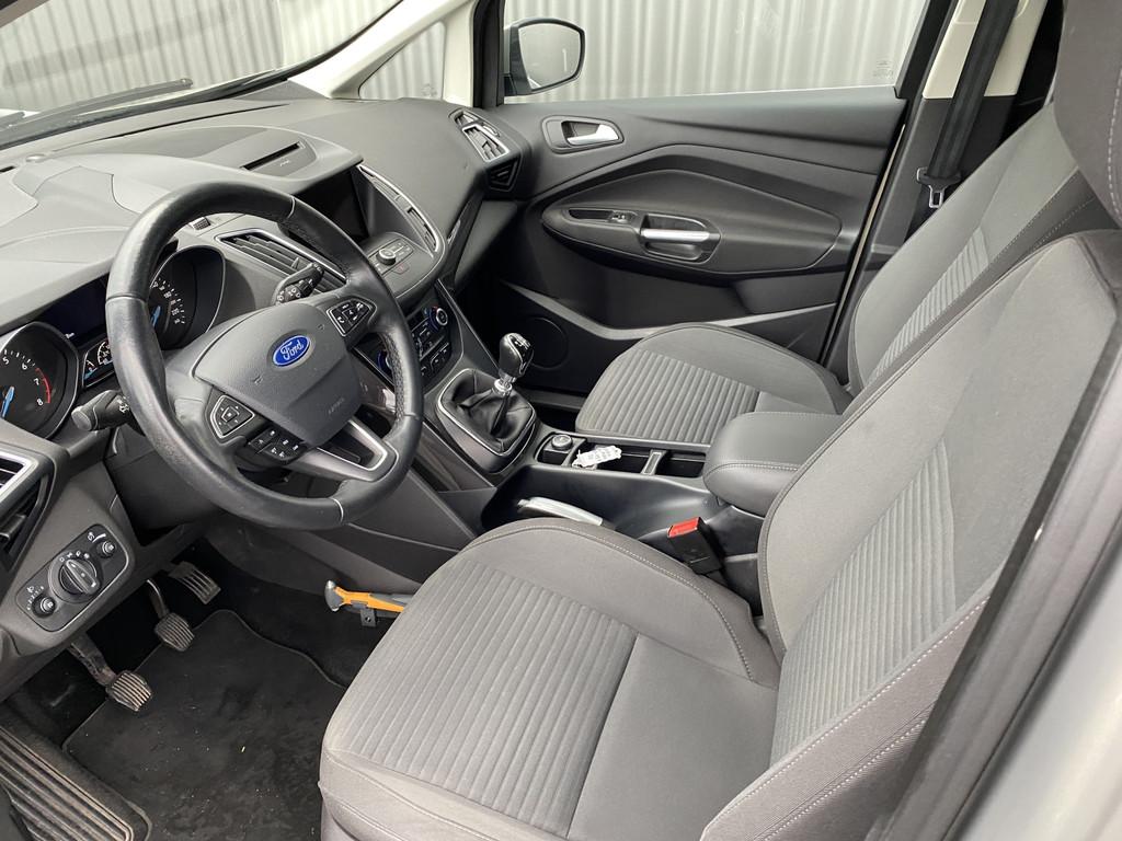 Ford Grand C-Max 1.0 Titanium Clima, Navi, CC, PDC v/a, Kele, Auto's, Ford, Voorwielaandrijving, 745 kg, Stof, Gebruikt