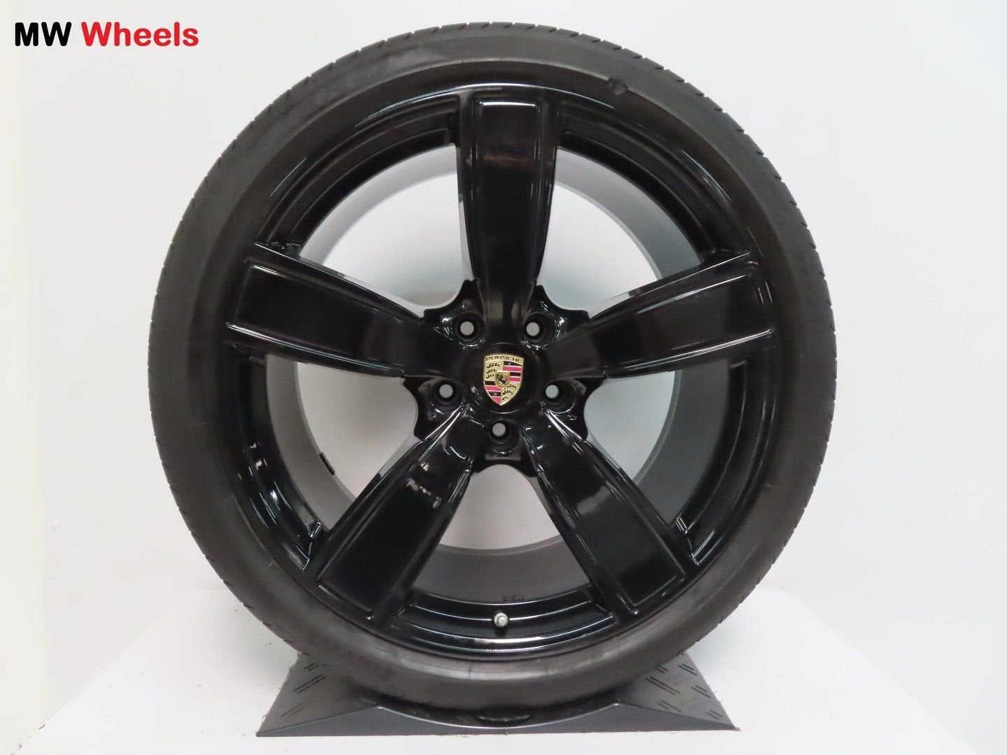 Originele Porsche Cayenne Coupe 22 inch velgen zomerbanden, Gebruikt, -, 285 mm, -