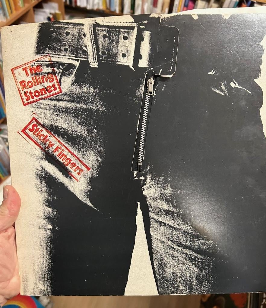 Rolling Stones: Sticky Fingers (met echte rits), Cd's en Dvd's, Vinyl | Rock, Ophalen of Verzenden, Zo goed als nieuw, Overige formaten
