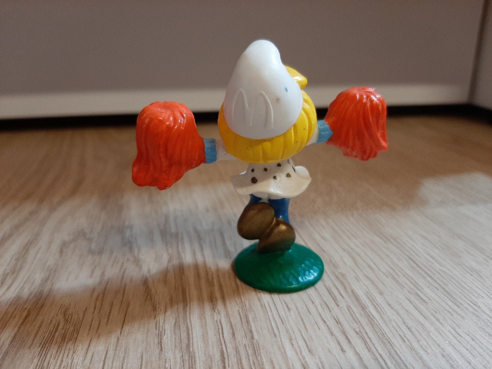 Mcdonalds smurfin cheerleader De Smurfen, Verzamelen, Smurfen, Ophalen of Verzenden